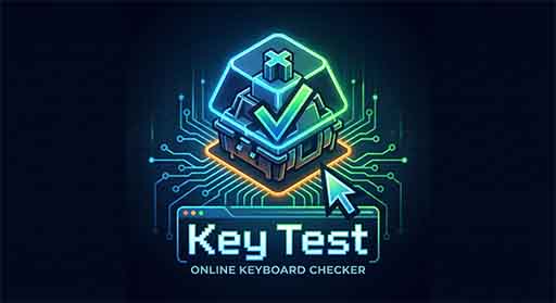 Giao diện Key Test - Kiểm tra bàn phím online miễn phí cho Windows và Mac